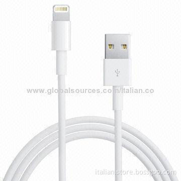 Lightning USB cable for iPhone 5, OEM supported
